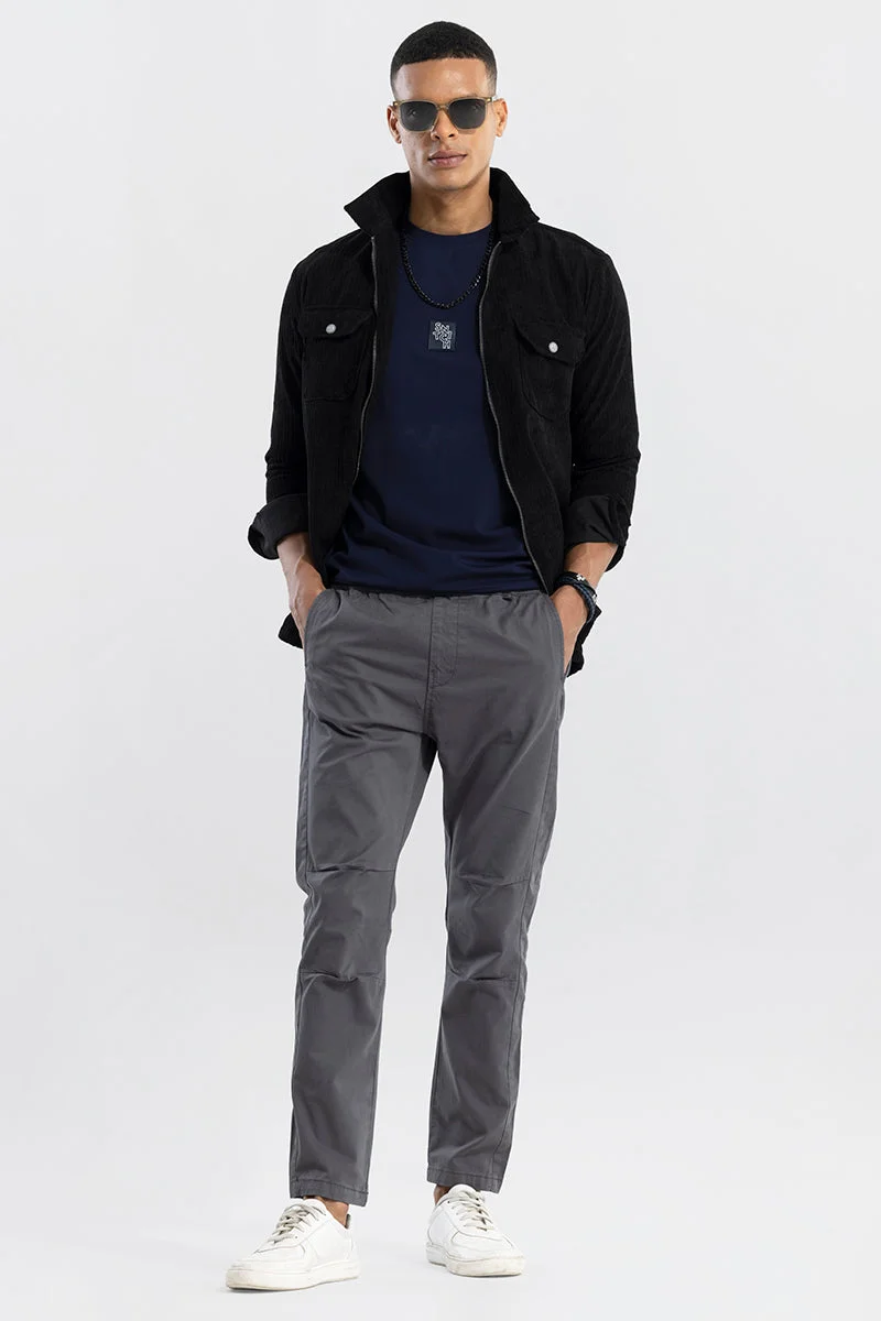 SNITCH Starkie Ash Grey Cargo Pant